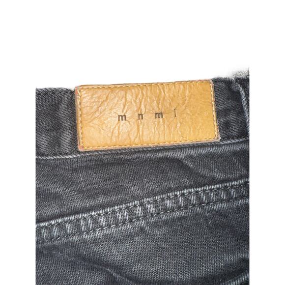 MNML Black Distressed Skinny Jeans 30 - Picture 8 of 9